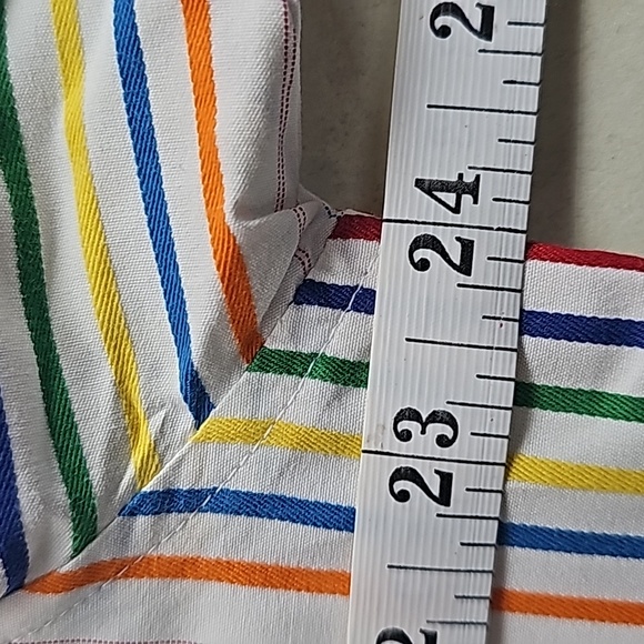 Rainbow Button Down Dress Shirt - Picture 6 of 7